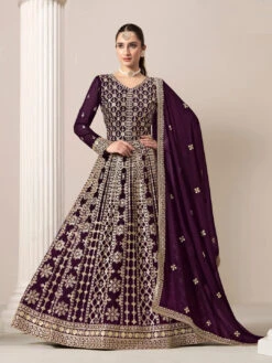Georgette - Anarkali