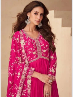 Chinnon Silk - Anarkali Dress -Harmony Shop Anarkali C1290D 2 a1a3c297 1ae5 4717 8aeb 31f91367d794