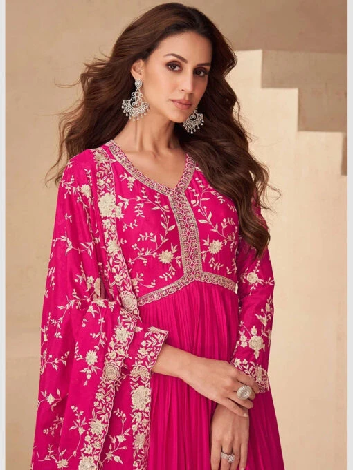 Chinnon Silk - Anarkali Dress - Image 3