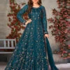 Net Embroidery - Anarkali -Harmony Shop Anarkali C1307A 5