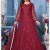Embroidered Net - Anarkali Dress -Harmony Shop Anarkali C695D 2