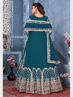 Santoon & Net - Anarkali -Harmony Shop Anarkali C696A 4
