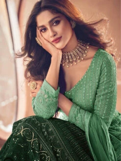 Real Georgette - Anarkali Suit -Harmony Shop Anarkali C963B 1