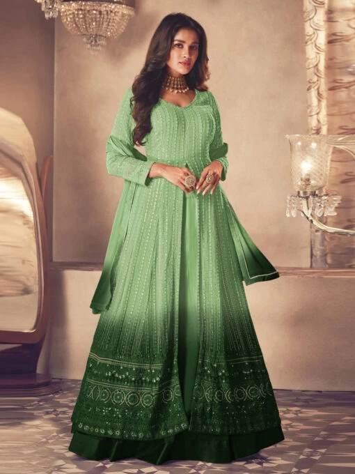 Real Georgette - Anarkali Suit