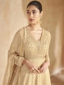 Georgette - Anarkali Dress -Harmony Shop Anarkali Dress C1259A 4