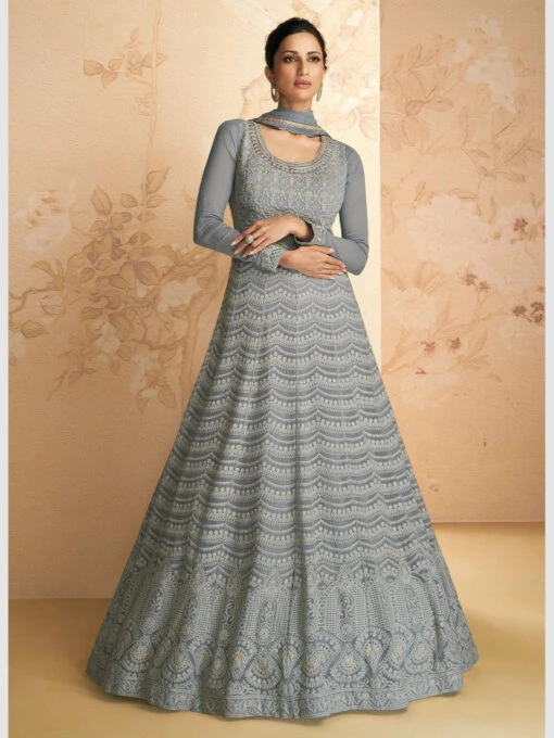 Embroidered Georgette - Anarkali