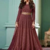 Real Georgette - Anarkali -Harmony Shop Anarkali Suit C1126G 2