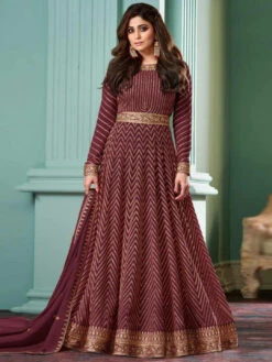 Real Georgette - Anarkali