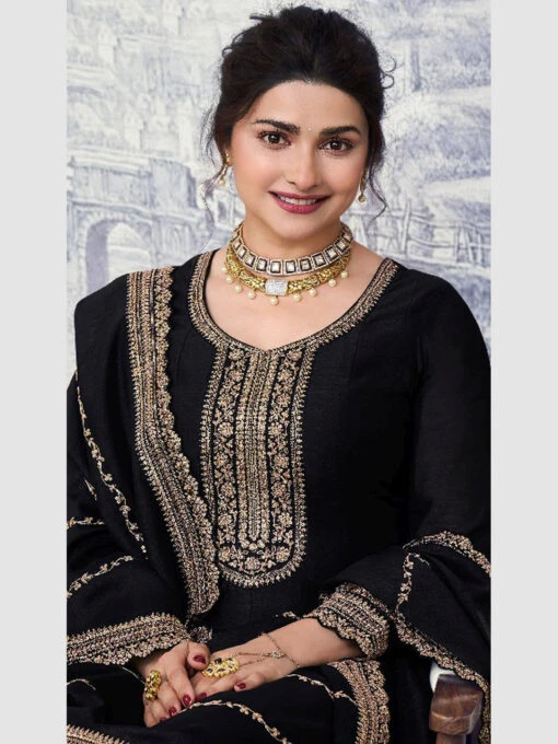 Silk Georgette - Anarkali - Image 4