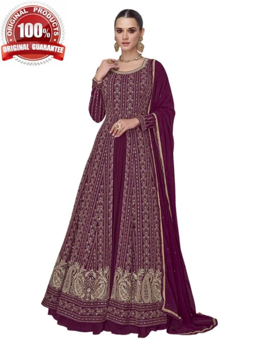 Premium Silk Georgette - Anarkali - Image 2