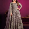 Net - Anarkali Dress -Harmony Shop Anarkali Suit C1249C 2