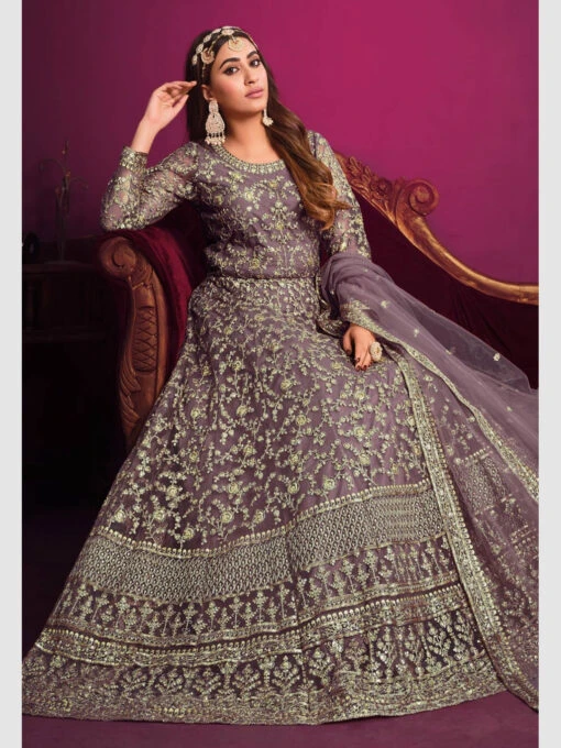Net - Anarkali Dress - Image 3