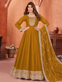 Art Silk - Anarkali Dress