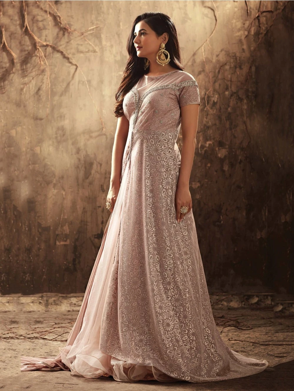 Net & Santoon Designer Anarkali Suit - Image 2