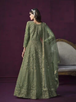 Net On Santoon - Anarkali -Harmony Shop Anrkali Suit C1078C 3