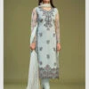 Net & Silk Embroidery -Harmony Shop Indian Dress C1192C 4