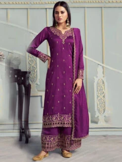 Silk Georgette Embroidery