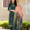 Pure Silk Jacquard -Harmony Shop Indian Dress C786A 1