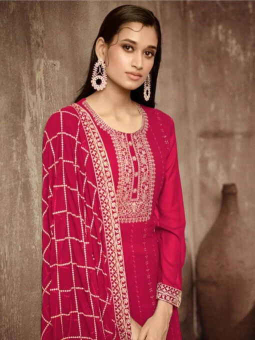 Georgette & Santoon Embroidery - Image 2