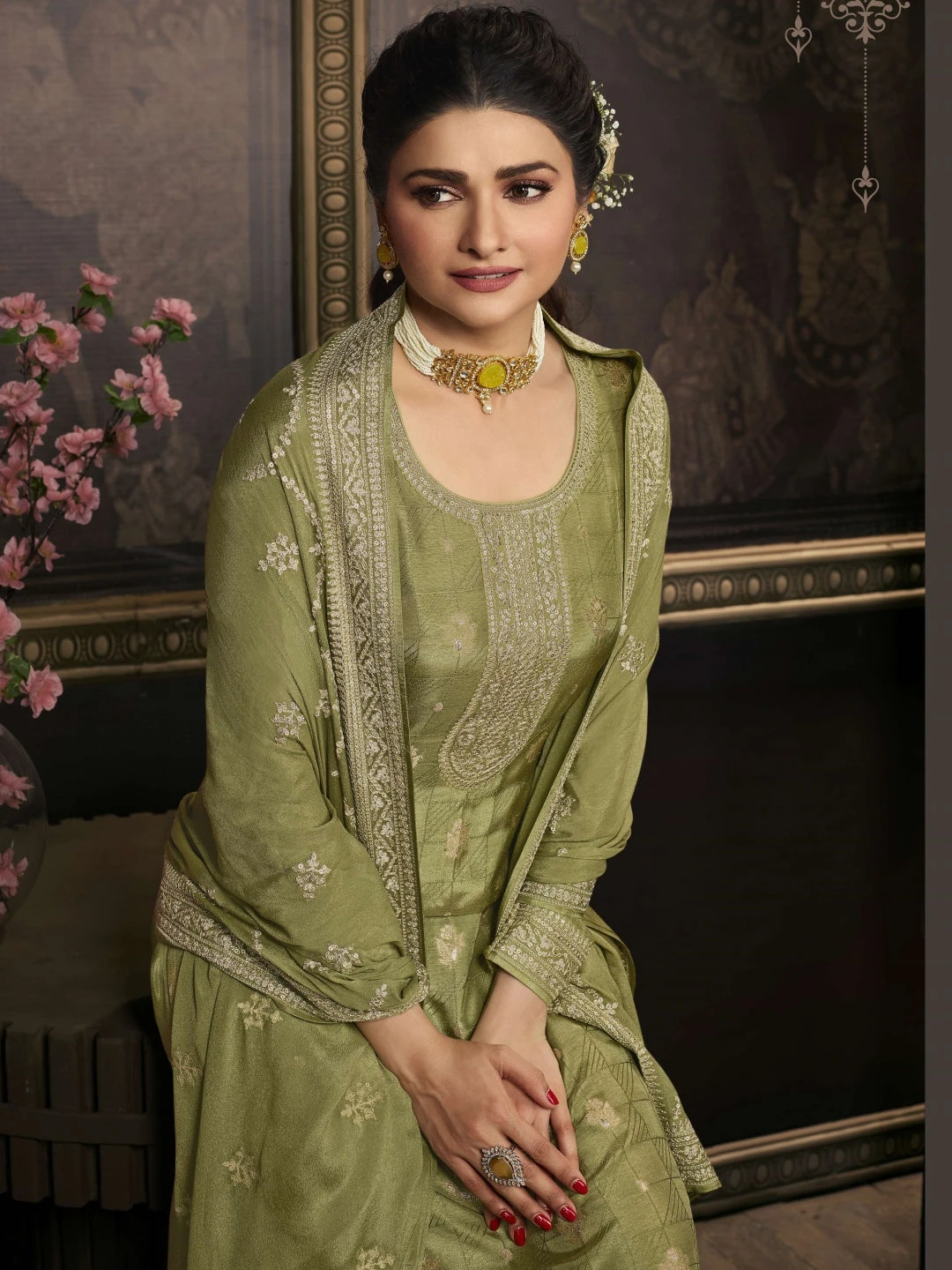 Jacquard Zari Embroidered - Image 2