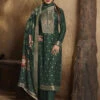 Jacquard Pashmina Embroidered -Harmony Shop Indian Dress C835G