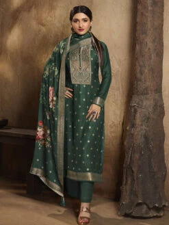 Jacquard Pashmina Embroidered