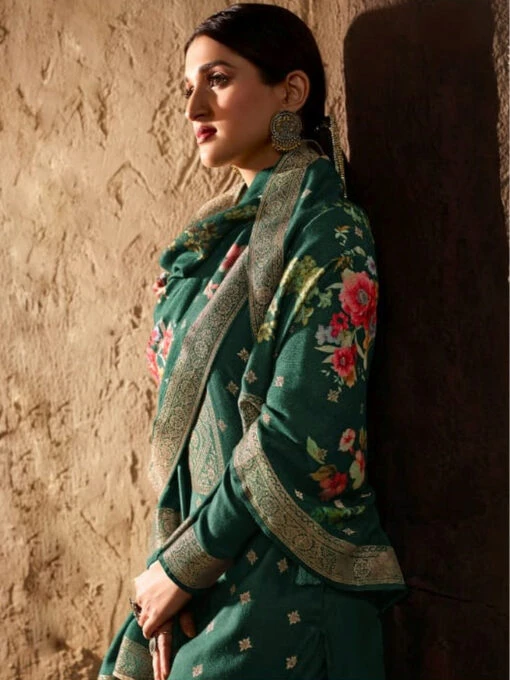 Jacquard Pashmina Embroidered - Image 2