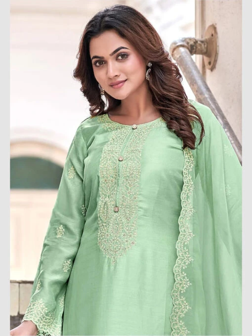 Embroidered Pure Art Silk - Image 2