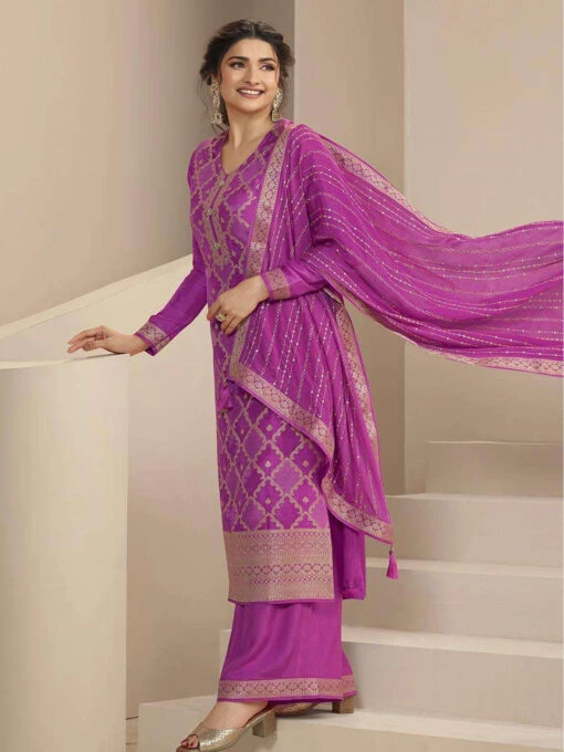 Embroidered Jacquard Zari - Image 3