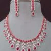 Zirconia Stone Necklace -Harmony Shop JewelryJ1320 c8e60250 4d3a 4d8a a239 30164aa36403