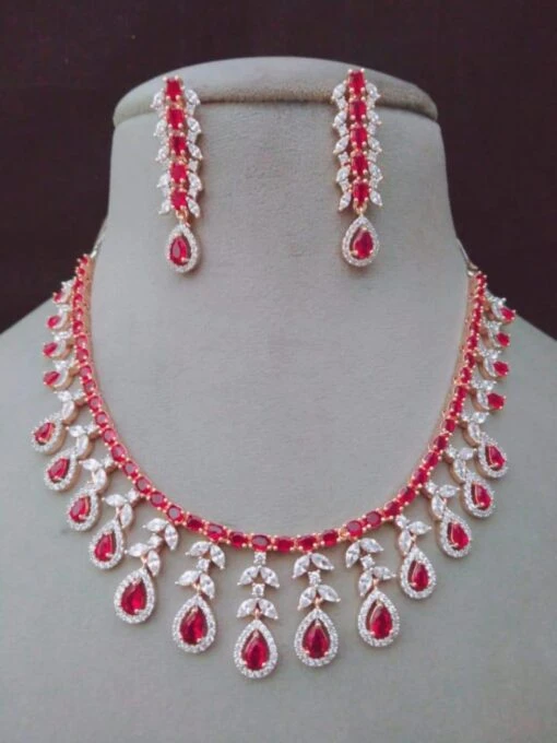 Zirconia Stone Necklace