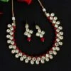 Kundan & Pearl Necklace -Harmony Shop JewelryJ1328