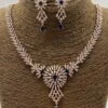 Zirconia Stones Necklace -Harmony Shop JewelryJ1433 1776103f 7c19 45b7 9d1c 38042279fb38