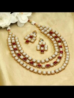 Kundan Necklace & Earrings