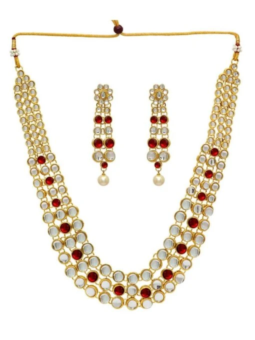 Kundan & Pearl Necklace Set