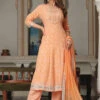 Floral Mirror Work Kurta Set -Harmony Shop Kurta Set C141D 1