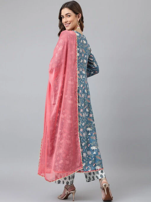 Floral Printedi Kurta Set - Image 2