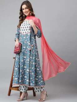 Floral Printedi Kurta Set