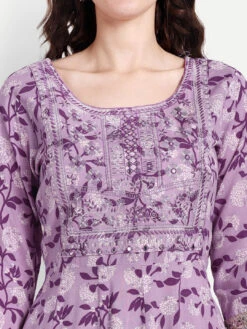 Mirror Work Anarkali Kurta Set -Harmony Shop Kurta Set C142C 4