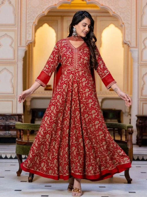 Floral Ethnic Kurta Set