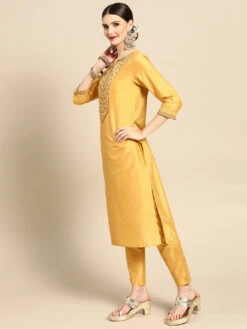 Floral Design Kurta Set -Harmony Shop Kurta Set K143F 2