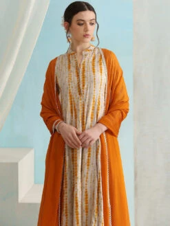Striped Dyed Kurta Set -Harmony Shop Kurta Set K144A 1
