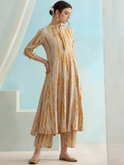 Striped Dyed Kurta Set -Harmony Shop Kurta Set K144A 5