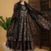 Floral Anarkali Kurta Set -Harmony Shop Kurta Set K144B 4