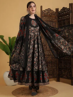 Floral Anarkali Kurta Set