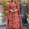 Mirror Work Pleated Kurta Set -Harmony Shop Kurta Set K144F 2