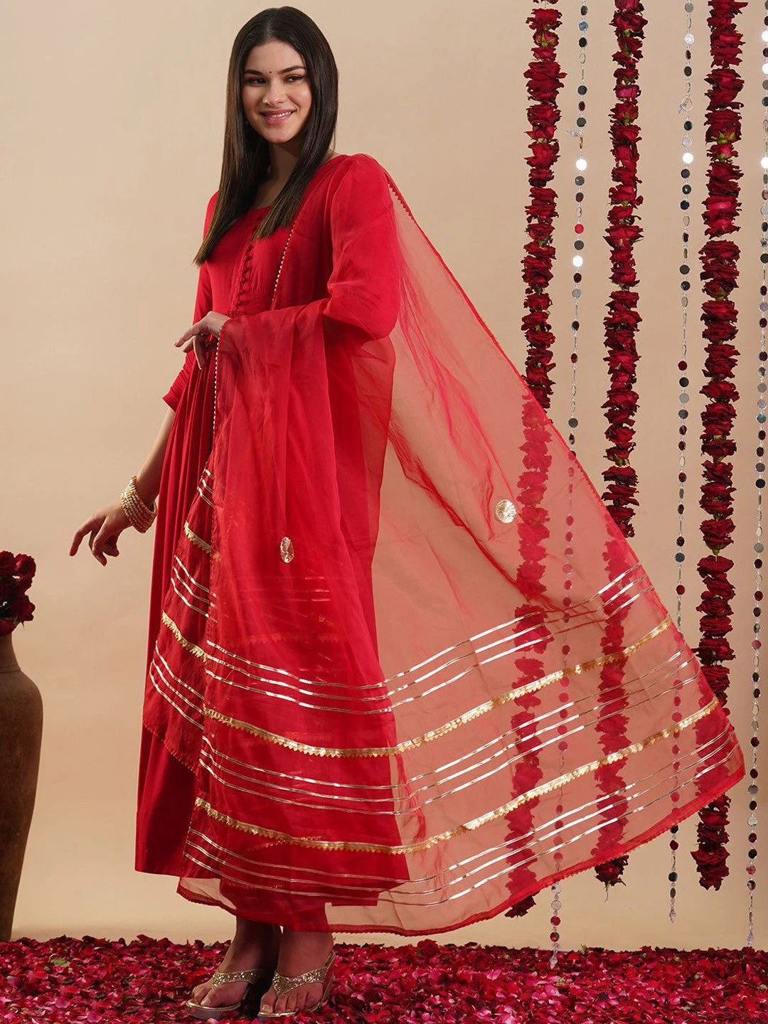 Regular Anarkali Kurta Set - Image 2