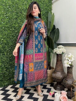 Floral Printed Kurta Set