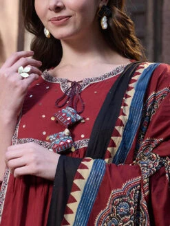 Sequinned Kurta Set -Harmony Shop Kurta Set K148D 3