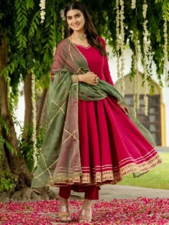 Gotta Patti Kurta Set